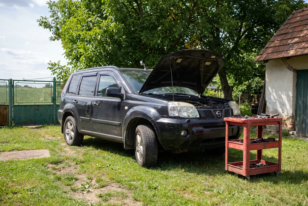 Dvůr před dílnou